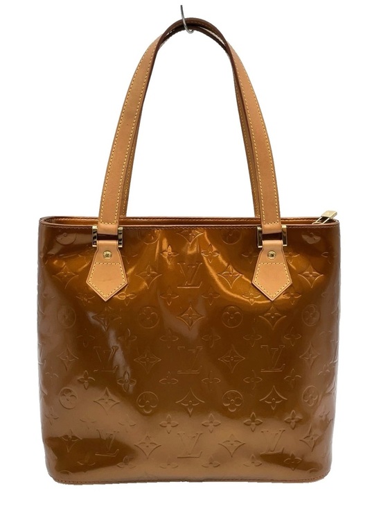 Louis Vuitton Handbags - Auth Louis Vuitton Monogram Vernis
Houston Bronze Tote Bag